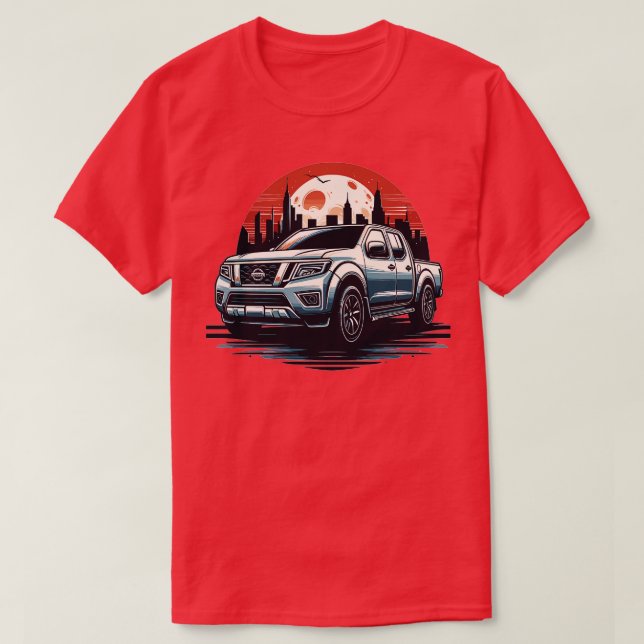 Camiseta Nissan Frontier 10 (Frente do Design)