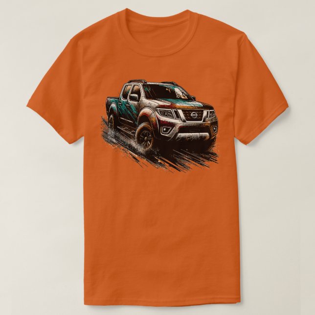 Camiseta Nissan Frontier 3 (Frente do Design)