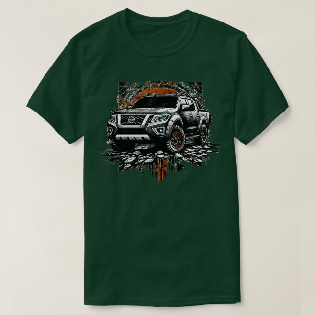 Camiseta Nissan Frontier 6 (Frente do Design)