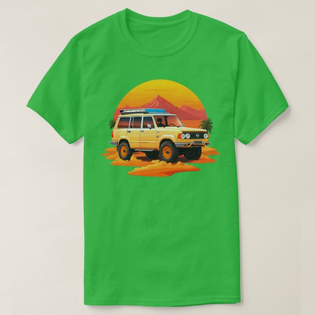 Camiseta Nissan Patrol Super Safari caminhão (Frente do Design)