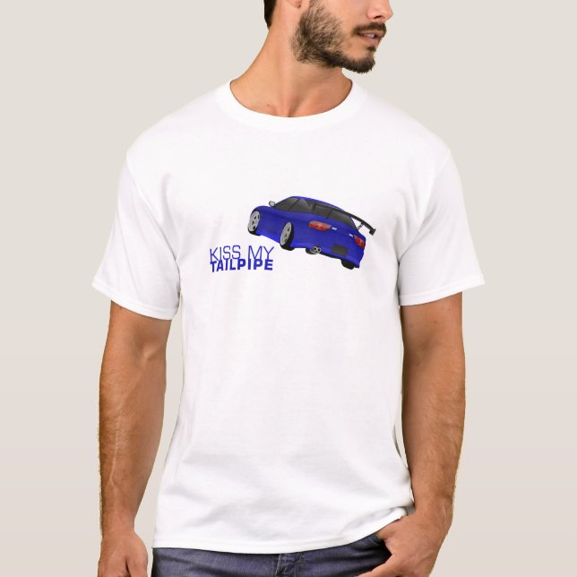 Camiseta Nissan s13 (180sx/200sx/240sx) - Azul (Frente)