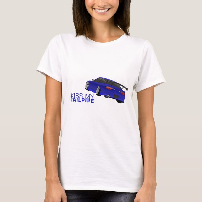 Camiseta Nissan s13 (180sx/200sx/240sx) - Azul (Frente)