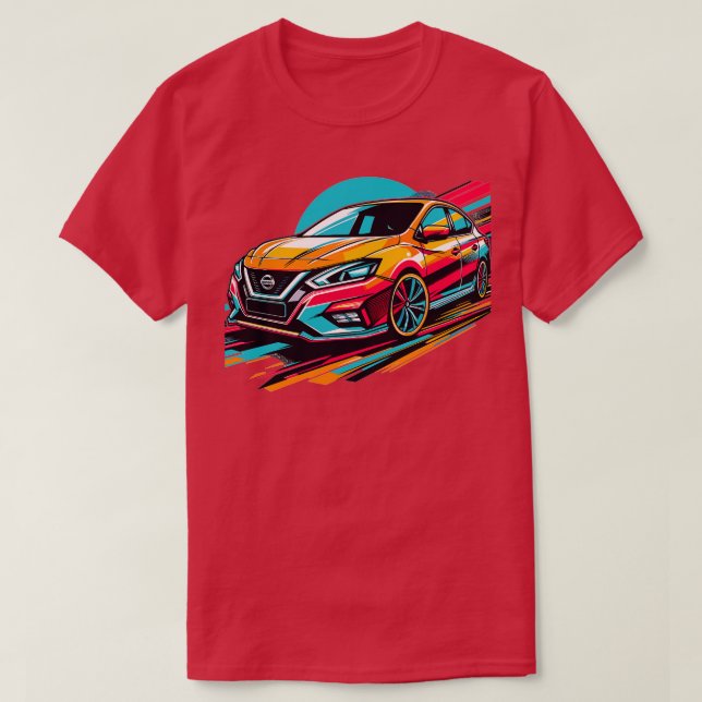 Camiseta Nissan Sentra 5 (Frente do Design)