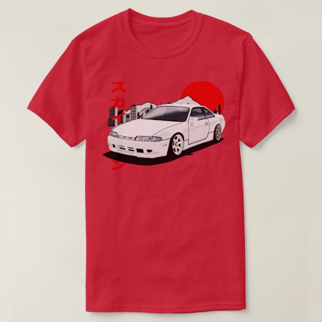 Camiseta Nissan Silvia s14 zenki 2 (Frente do Design)
