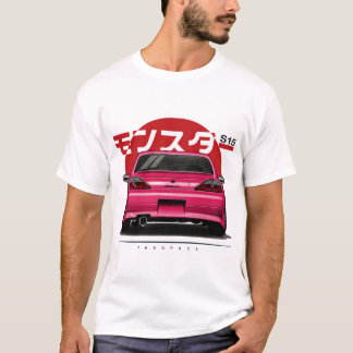 Camiseta Nissan Silvia S15 Spec R Aero SR20DET JDM Carro
