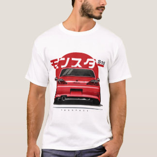 Camiseta Nissan Silvia S15 Spec R Aero SR20DET JDM Carro