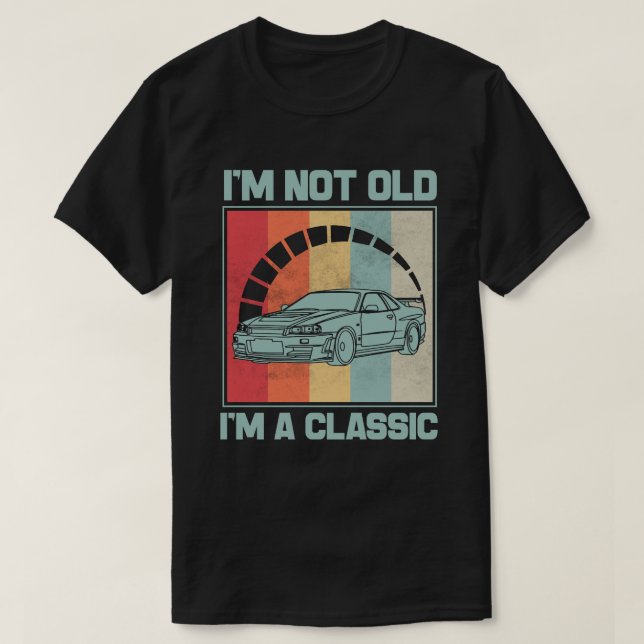 CAMISETA NISSAN SKYLINE GT-R (Frente do Design)