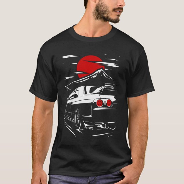 Camiseta Nissan Skyline GTR 32 Haruna 845 (Frente)