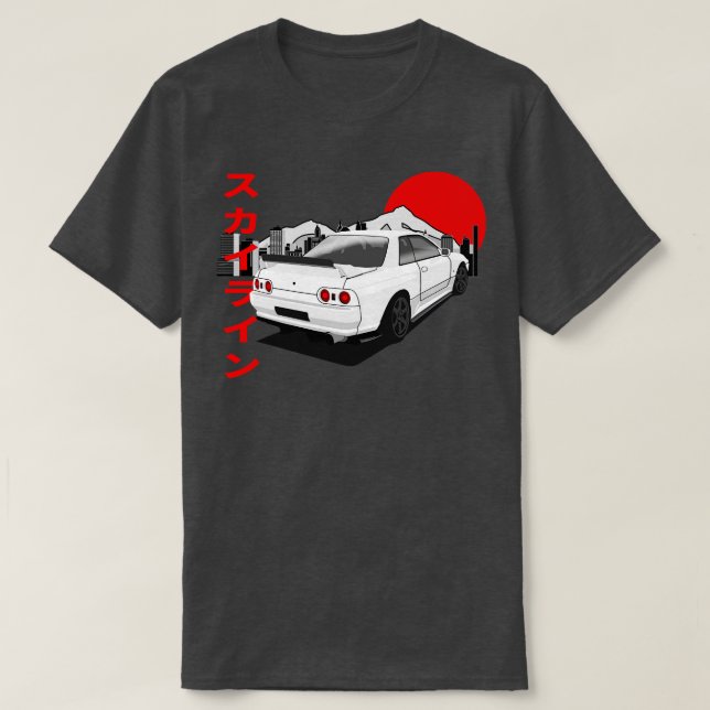 Camiseta Nissan Skyline GTR R32 (Frente do Design)