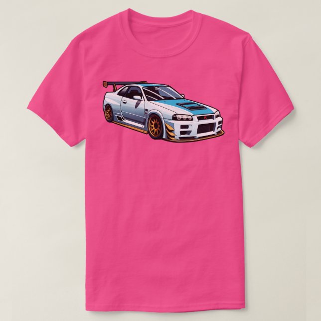 Camiseta Nissan skyline r33 gtr (Frente do Design)