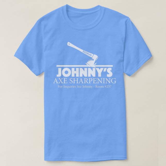 Camiseta Nitidez do Johnny39s Ax (Frente do Design)
