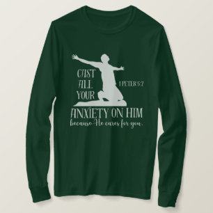 Camiseta NIV 1 Peter 5:7... - ... - .......................