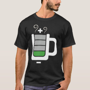 Camiseta Níveis de café críticos