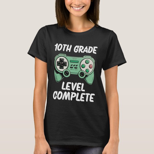 Camiseta Nível 10º Grau Concluído (Frente)