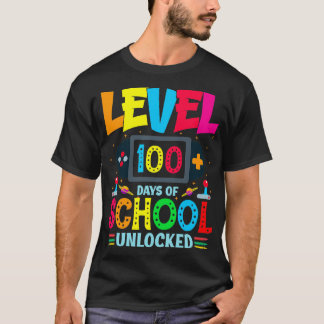 Camiseta nível 100 dias de escola desbloqueada 29