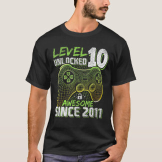 Camiseta Nível 10 Vídeo Jogo Espetacular 2011 10Th Bir