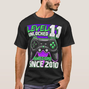 Camiseta Nível 11 - 11 do jogo de vídeo 2010 desbloqueado