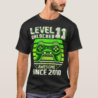 Camiseta Nível 11 - 11 do jogo de vídeo 2010 desbloqueado