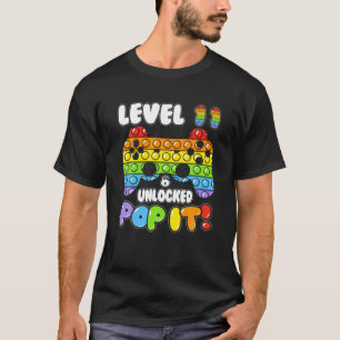 Camiseta Nível 11 Desbloqueie Garota Pop Ti Nascimento De 1