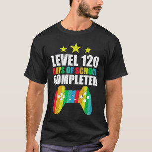 Camiseta Nível 120 Dias De Conclusão Escolar