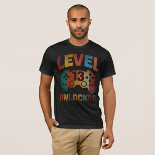 CAMISETA NÍVEL 13 DESBLOQUEADO