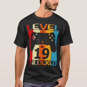Camiseta nível 19 desbloqueado