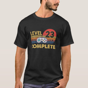Camiseta Nível 23 Comemoração De Vintage 23ª Casamento