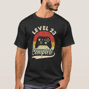 Camiseta Nível 23 Completo 23º Aniversário De Casamento Par