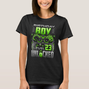 Camiseta Nível 23 Desbloqueado Incrível Desde 1999 23º Aniv