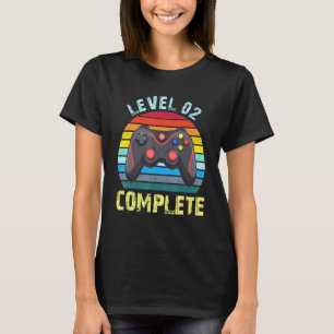 Camiseta Nível 2 Comemoração Vintage, Casamento de segundos