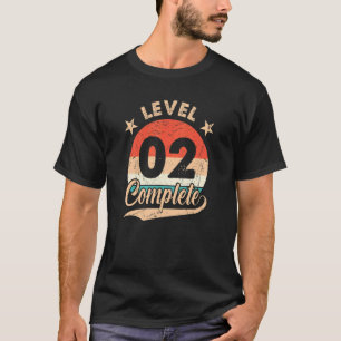 Camiseta Nível 2 Completo De Casamento Com segundo Retroati