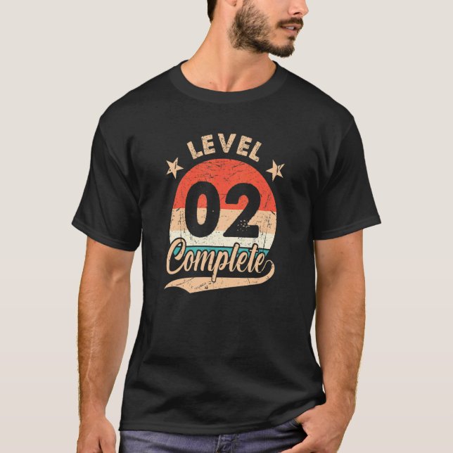 Camiseta Nível 2 Completo De Casamento Com segundo Retroati (Frente)