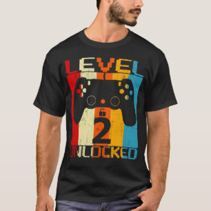 Camiseta Nível 2 desbloqueado