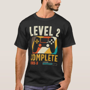Camiseta Nível 2 Nível 3 Carregando jogadores Nível 3 Se