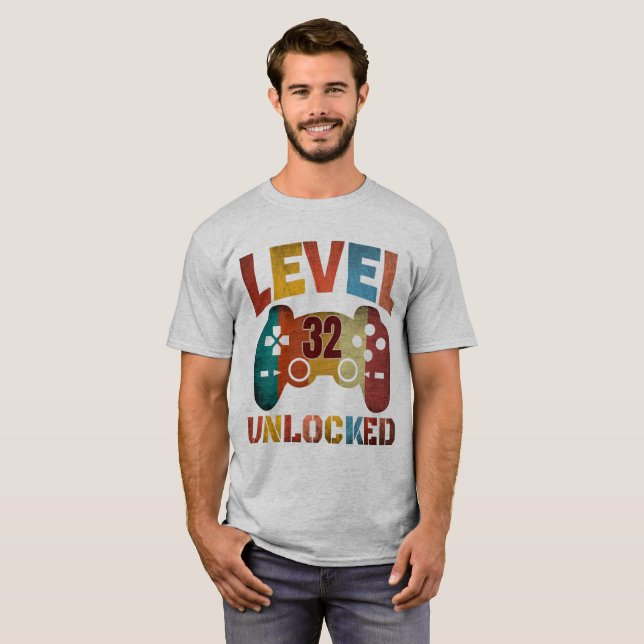 Camiseta NÍVEL 32 T-Shirt não bloqueado (Frente Completa)