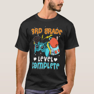 Camiseta Nível 3 - Nível completo do controlador de jogo no