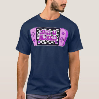 Camiseta Nível 43 desbloqueado