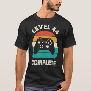 Camiseta Nível 44 Vídeo completo sobre 44 de jogos