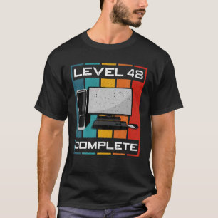Camiseta Nível 48 Completo I 48º Aniversário De Jogos