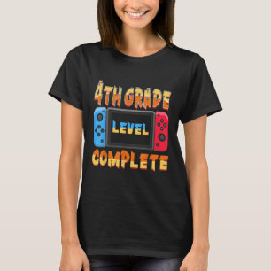 Camiseta Nível 4 Concluído No Último Dia Do Graduação Escol