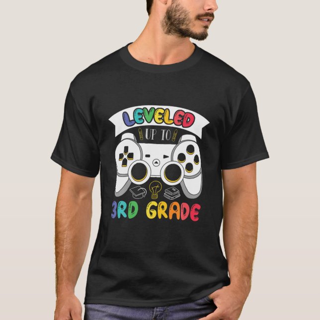 Camiseta Nível Até 3º Gamer Win (Frente)