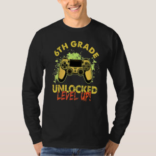 Camiseta Nível Até 6 De 2 Crianças De Escola De Volta Com A
