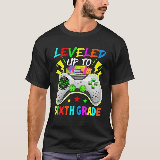 Camiseta Nível Até O Sexto Jogo De Aniversário Do Último Gr (Frente)