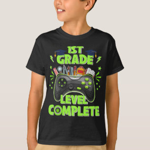 Camiseta Nível De 1rua Completa Classe De Jogador De Gradu