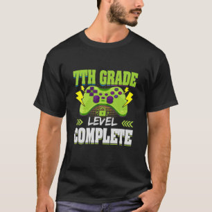Camiseta Nível de 7 de Crianças Classe de Graduação Complet