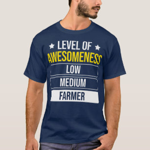 Camiseta Nível De Agricultores Da Consciência