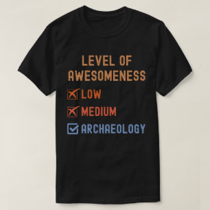 Camiseta Nível de Arqueologia de Fantasia