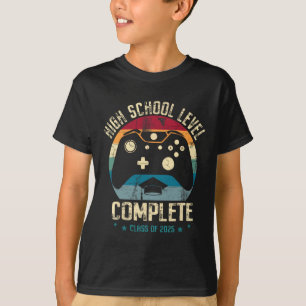 Camiseta Nível de Ensino Médio Gamer Cl Completo de 2025 Gr