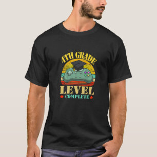 Camiseta Nível De Graduação De Hat, 4.O Grau, Concluído Cla