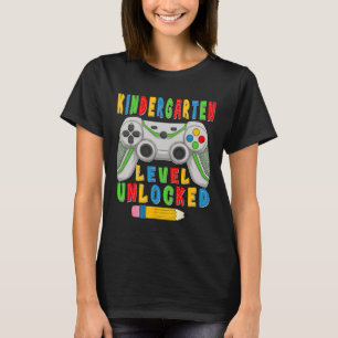 Camiseta Nível de Jardim de Infância Desbloqueado Ck para o